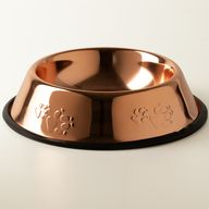 PAW Misky na krmení - měděné provedení - 22 cm - Nerezová ocel (304)