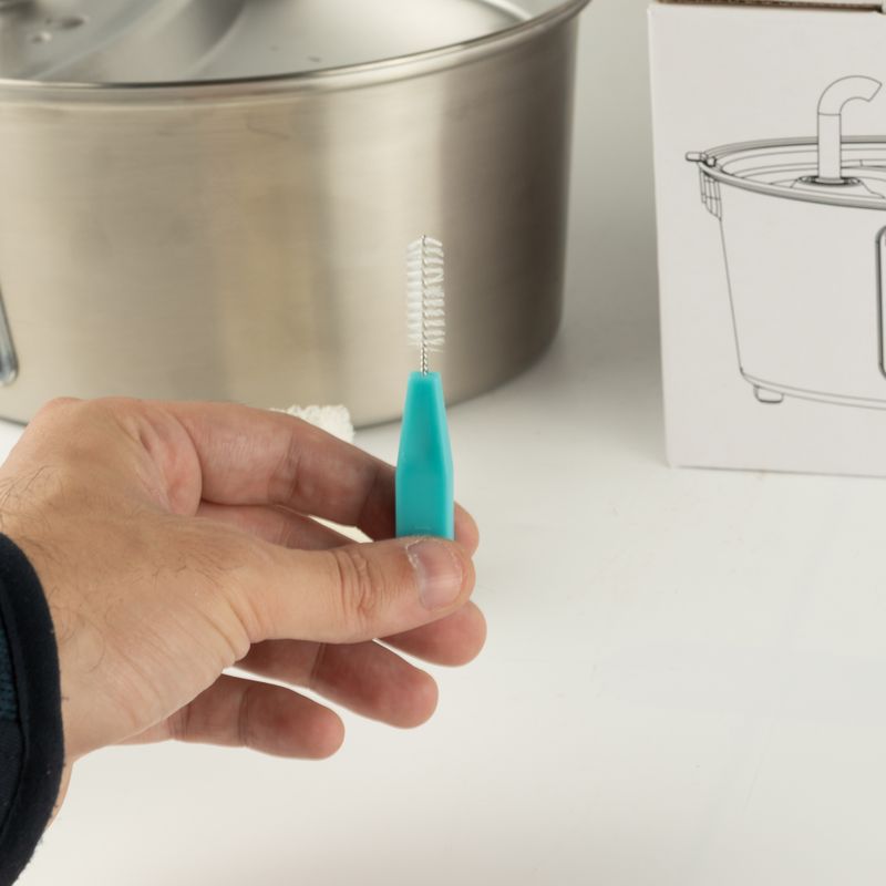 PAW misky na jídlo - Elektrická vodní fontána 2,5 litru - USB - nerezová ocel (304)