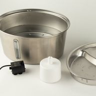 PAW misky na jídlo - Elektrická vodní fontána 2,5 litru - USB - nerezová ocel (304)