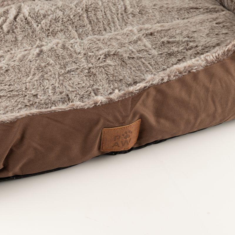 Paw Bed - Malý plyšový medvídek hnědý - 60x45x17 cm