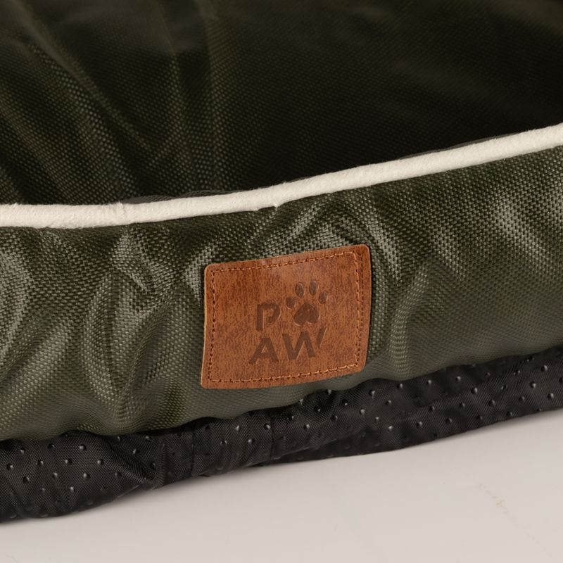 Pelíšek pro tlapky - Malý khaki zelený - 60x50x15 cm