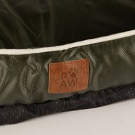 Pelíšek pro tlapky - Malý khaki zelený - 60x50x15 cm