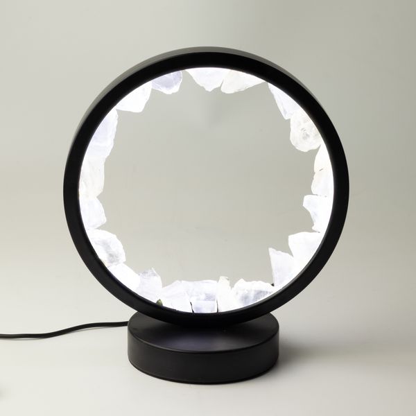 Drahokamová lampa Halo - Zen Mind - Celestit