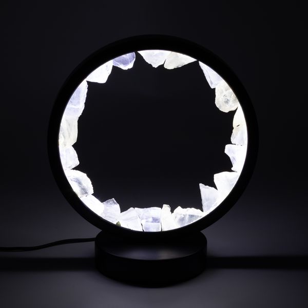 Drahokamová lampa Halo - Zen Mind - Celestit