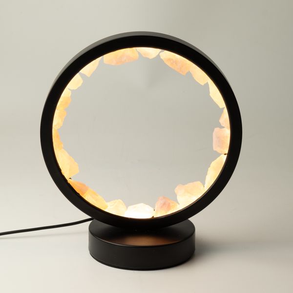 Drahokamová lampa Halo - Zenové tělo - růženín