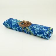 Bali blokový tisk sarong - tropický