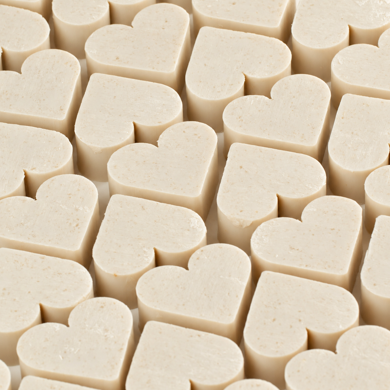 Heart Guest Soaps - kokos