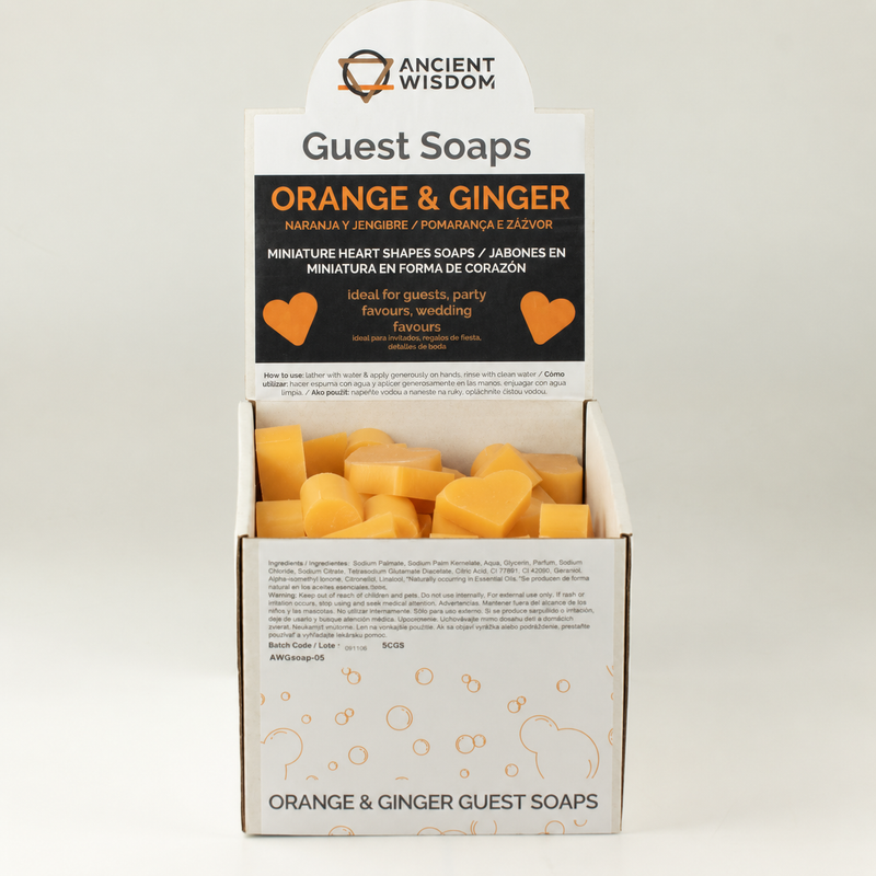 Heart Guest Soaps - Pomeranč a hřejivý zázvor