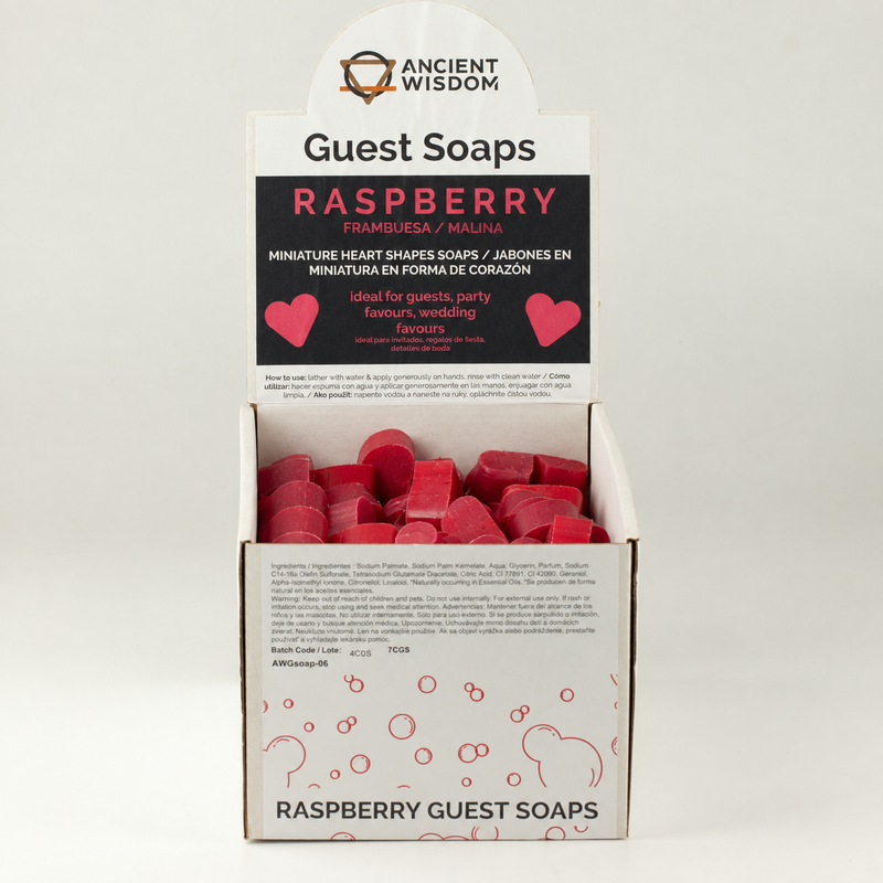 Heart Guest Soaps - Malinová