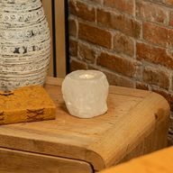 Crystal Rock svícen z himálajské soli 600-800 g