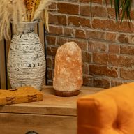 Kvalitní přírodní solná lampa - Základna cca 3-5 kg