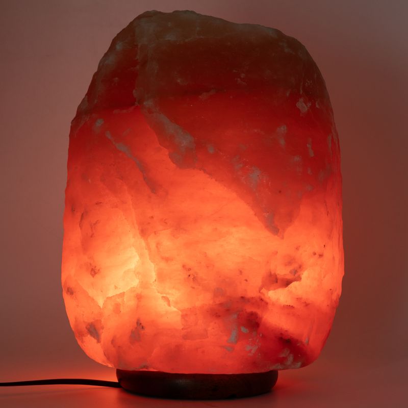 Kvalitní obrovská přírodní solná lampa - cca 24–26 kg