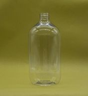 Průhledná Plastová Láhev Boston - 1000 ml
