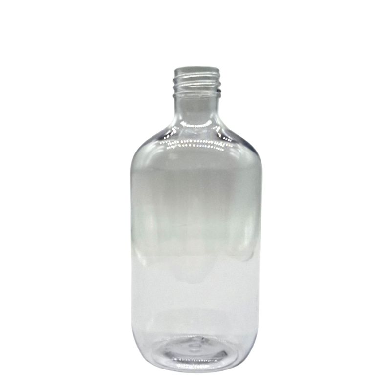 Průhledná Plastová Láhev Boston - 500 ml