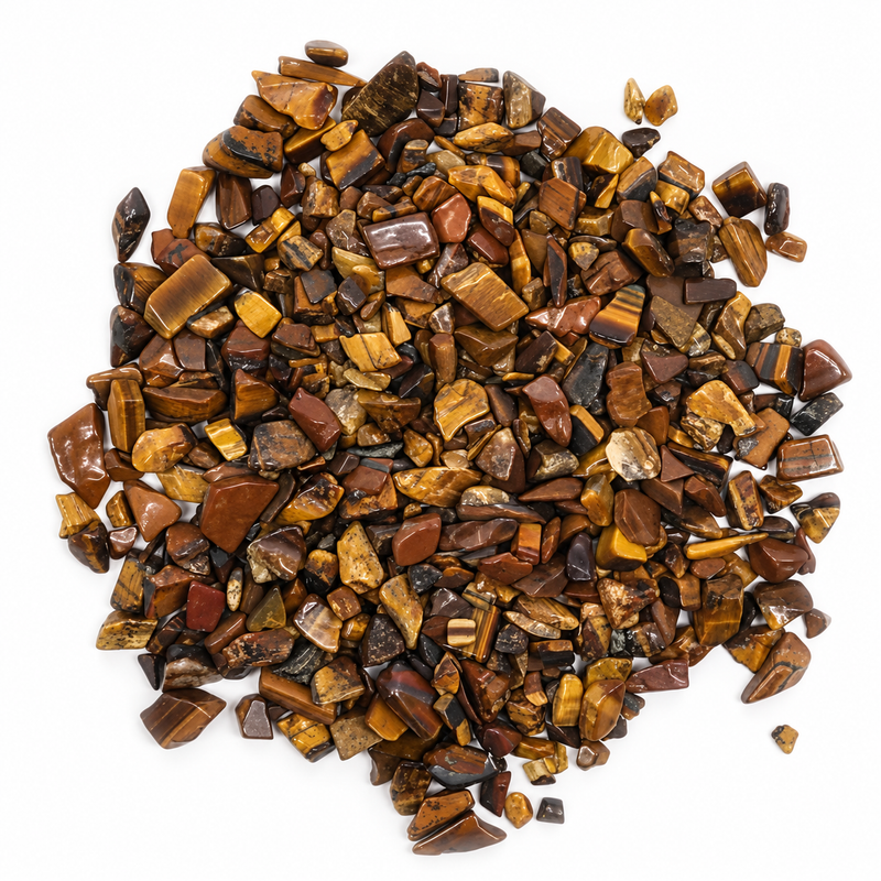 Zlomky drahých kamenů Tygří oko – 1 kg