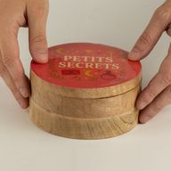 Kulatá smaltovaná krabička - Petite Secrets