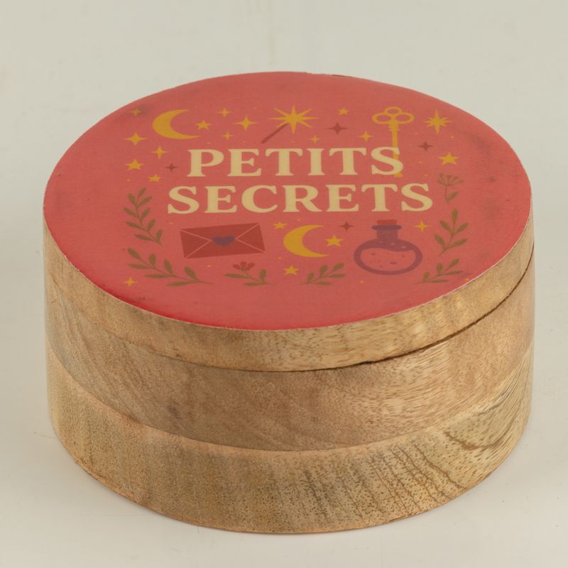 Kulatá smaltovaná krabička - Petite Secrets