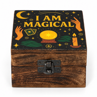 Malá smaltovaná krabička - Jsem magická