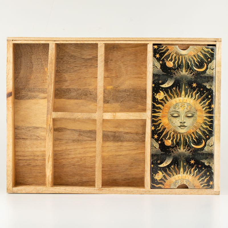 Tarotový podnos Sun Goddess s držákem na karty