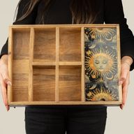 Tarotový podnos Sun Goddess s držákem na karty