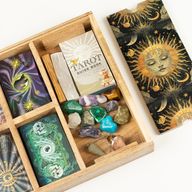 Tarotový podnos Sun Goddess s držákem na karty