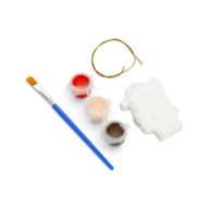 Vánoční dekorace na stromeček Jingle Bunch – vymalujte si sami (DIY sada)