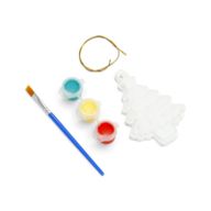 Vánoční dekorace na stromeček Jingle Bunch – vymalujte si sami (DIY sada)