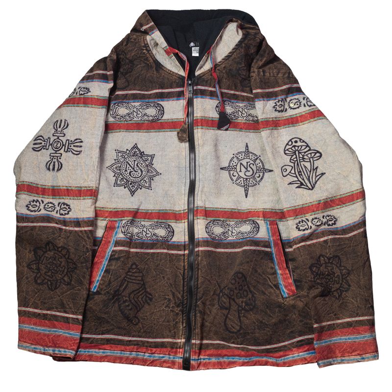 Bunda Nomad Sari Himalayan Soul - Kamenná Mandala - velikost M