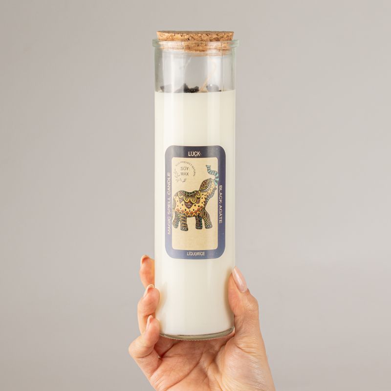 Magická Svíčka pro Rituály - Štěstí