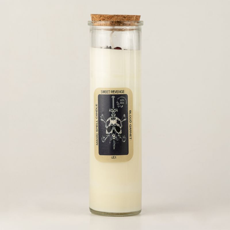 Magická Svíčka pro Rituály – Sladká Pomsta