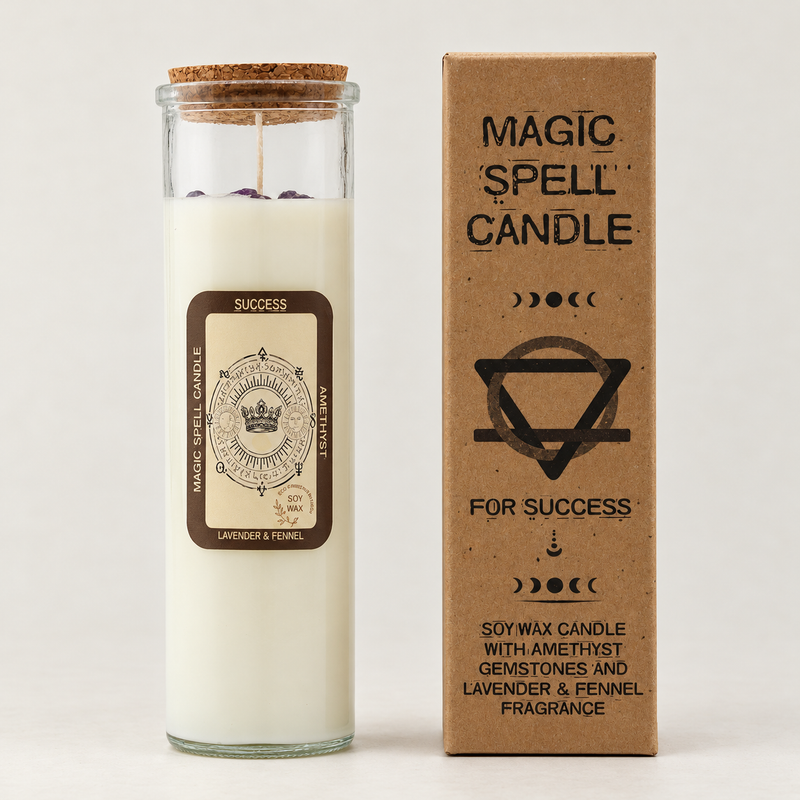 Magická Svíčka pro Rituály - Úspěch