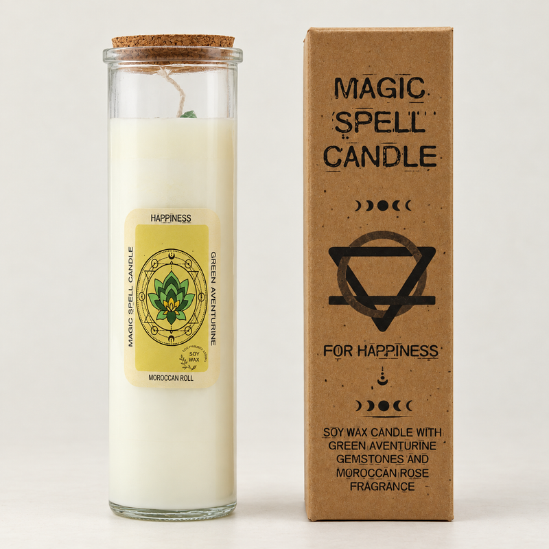 Magická Svíčka pro Rituály - Štěstí