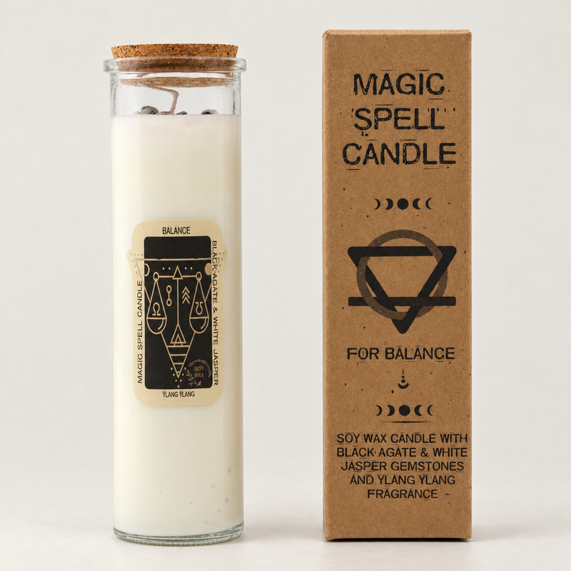 Magická Svíčka pro Rituály - Rovnováha