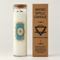 Magická Svíčka pro Rituály - Ochrana