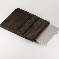 Stonewashed Velké Pouzdro na Notebook - Antracitová