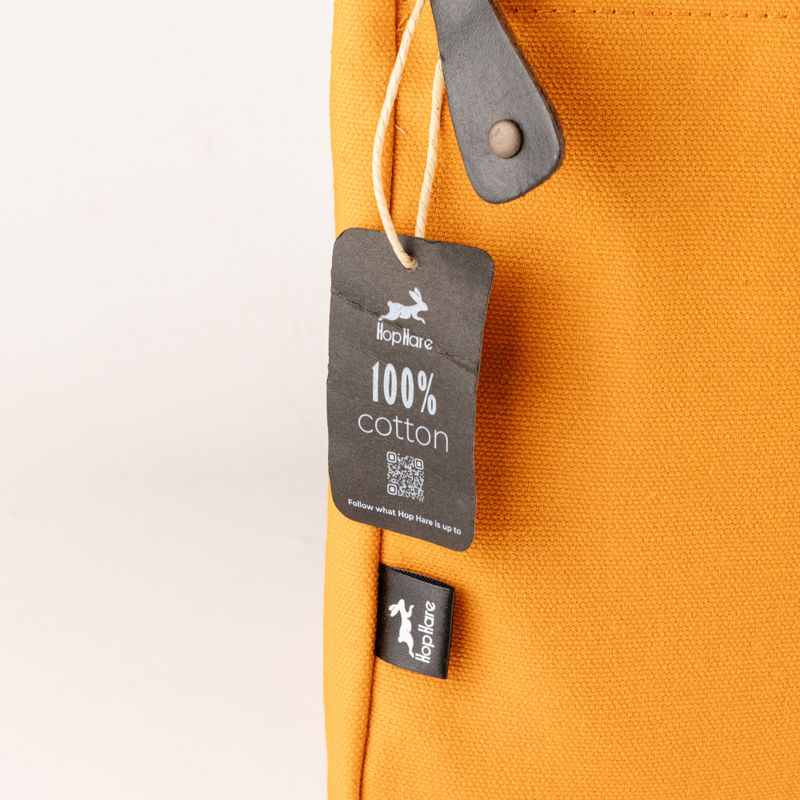 Velké plátěné pouzdro na notebook – oranžové
