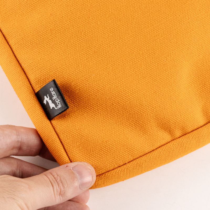 Velké plátěné pouzdro na notebook – oranžové