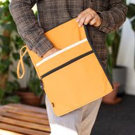 Velké plátěné pouzdro na notebook – oranžové