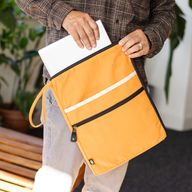 Velké plátěné pouzdro na notebook – oranžové