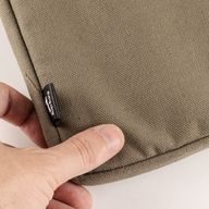 Plátěná cestovní taška na notebook – olivová