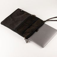 Stonewashed Cestovní Pouzdro na Notebook - Antracitové