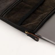 Stonewashed Cestovní Pouzdro na Notebook - Antracitové