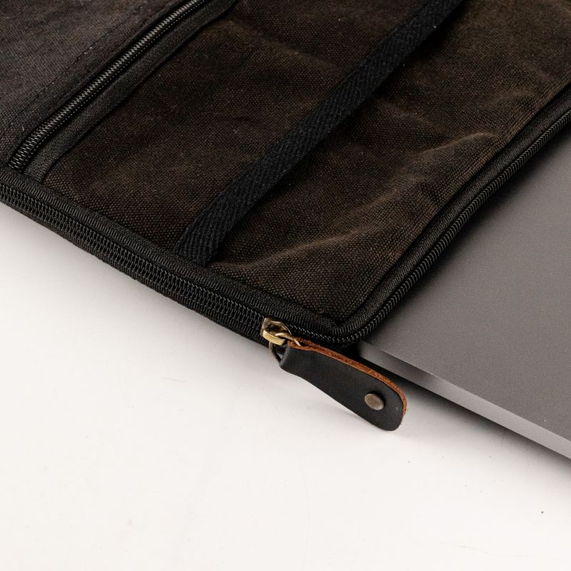 Stonewashed Cestovní Pouzdro na Notebook - Antracitové
