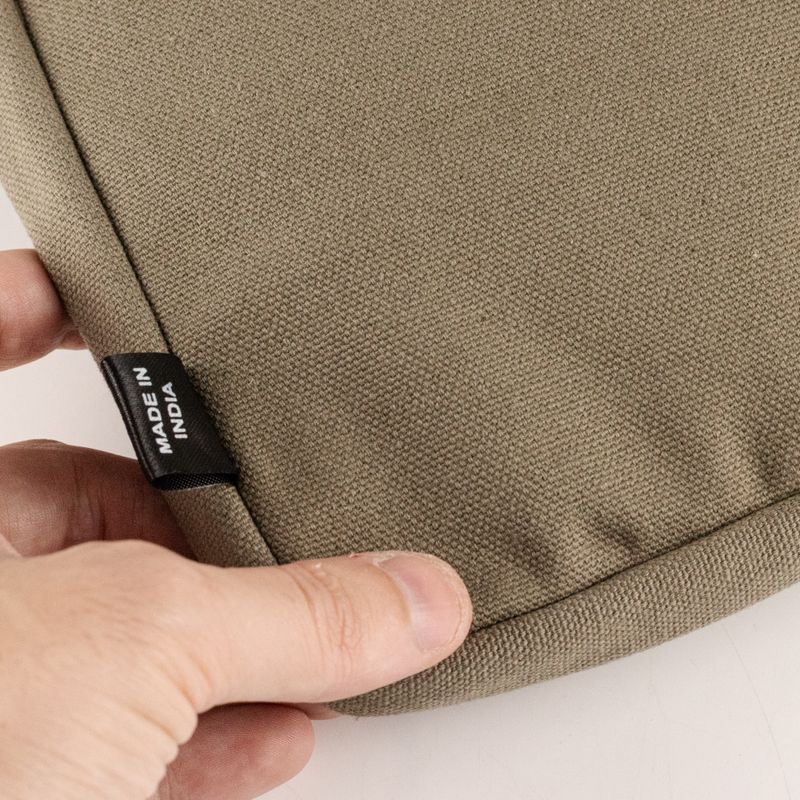 Plátěné pouzdro na tablet - olivové