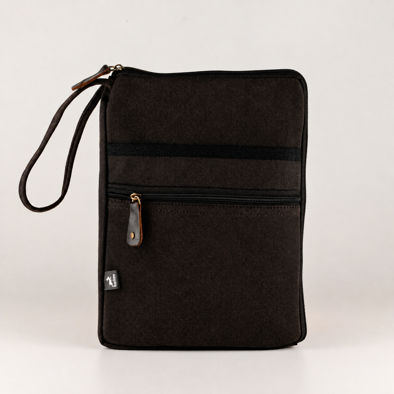 Stonewash Pouzdro na Tablet - Uhlově Šedá