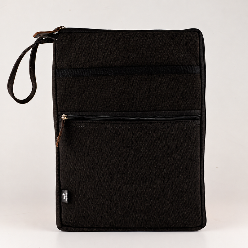 Stonewashed Cestovní Pouzdro na Notebook - Antracitové