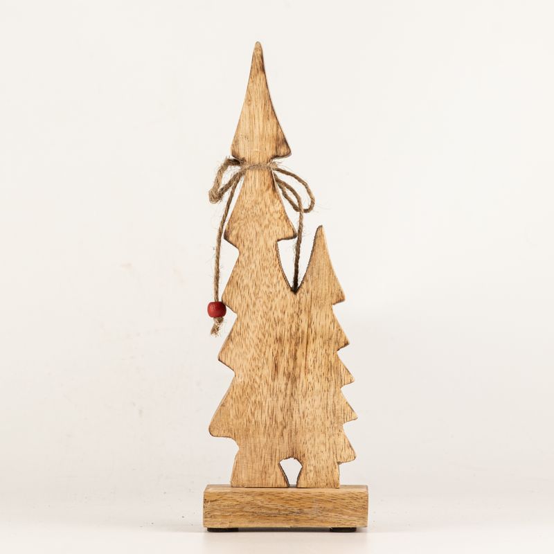 Ztraceni v lese – Malé – Dvojité smaltované stromy – (25x8x2,5 cm)