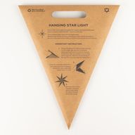 Hvězdná Lampa – Klidná Krémová – Sedmicípá – 60 cm