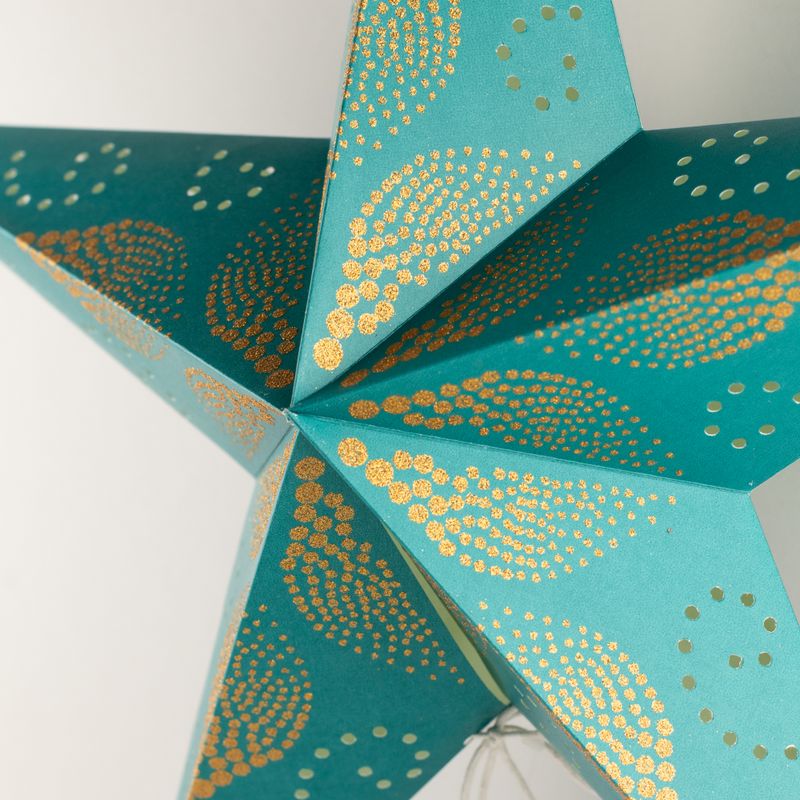 Hvězdná Lampa - Green Festival - Pěticípá - 60 cm
