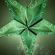 Hvězdná Lampa - Green Festival - Pěticípá - 60 cm